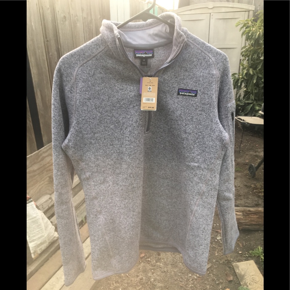 Patagonia 3/4th zip Better Sweater NWT